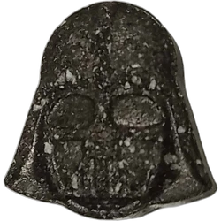 Black Darth Vader ecstasy pill (XTC) — MDMA 120mg — Barcelona, Spain