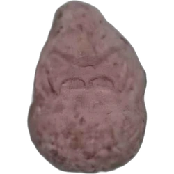 Pink Donkey Kong ecstasy pill (XTC) — MDMA 305mg — Madrid, Spain