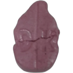 Pink Donkey Kong ecstasy pill (XTC) — MDMA 193mg — Madrid, Spain