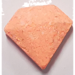 Orange Diamond ecstasy pill (XTC) — MDMA 135mg — Barcelona, Spain