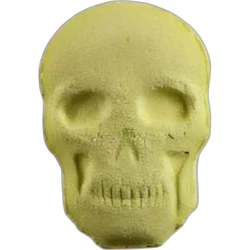 Yellow Skull ecstasy pill (XTC) — MDMA 161mg — Zürich, Switzerland