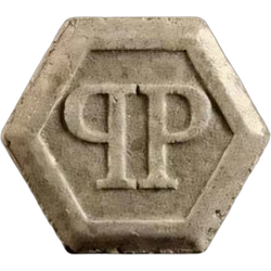Grey Philipp Plein ecstasy pill (XTC) — MDMA 180mg — Zürich, Switzerland