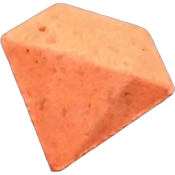 Orange Diamond ecstasy pill (XTC) — MDMA 213mg — Madrid, Spain