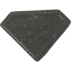 Black Punisher ecstasy pill (XTC) — MDMA 229mg — Barcelona, Spain