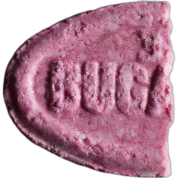 Purple Bugatti ecstasy pill (XTC) — MDMA 86mg — Zürich, Switzerland