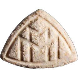 White Maybach ecstasy pill (XTC) — MDMA 178mg; MDE 0.3mg — Zürich, Switzerland