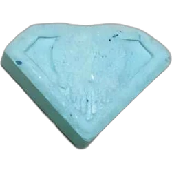 Blue Punisher ecstasy pill (XTC) — MDMA 81mg — Málaga, Spain