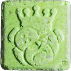 Green Dog_crown ecstasy pill (XTC) — MDMA 296mg — Zürich, Switzerland