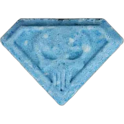 Blue Punisher ecstasy pill (XTC) — MDMA 297mg — Zürich, Switzerland