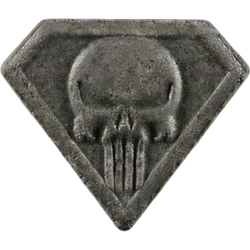 Grey Punisher ecstasy pill (XTC) — MDMA 137mg — Zürich, Switzerland