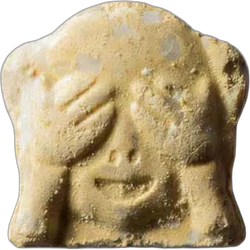 Brown Monkey ecstasy pill (XTC) — MDMA 240mg — Zürich, Switzerland