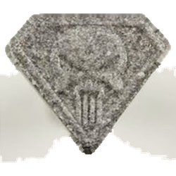 Grey Punisher ecstasy pill (XTC) — MDMA 212mg — Zürich, Switzerland