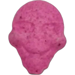 Pink Saw ecstasy pill (XTC) — MDMA 158mg — Guadalajara, Spain