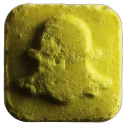 Yellow Snapchat ecstasy pill (XTC) — MDPHP; MMMP; Synthesis impurity — Zürich, Switzerland