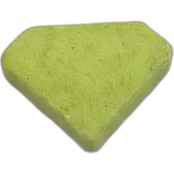 Green Philipp Plein ecstasy pill (XTC) — MDMA; Caffeine; Synthesis impurity — Málaga, Spain