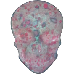 Pink Skull ecstasy pill (XTC) — Amphetamine 30mg; Caffeine 36mg — Vienna, Austria