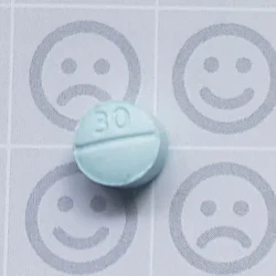 Blue Oxycodone pill — Unknown — New Zealand