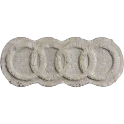 Grey Audi ecstasy pill (XTC) — MDMA 162mg — Basel, Switzerland