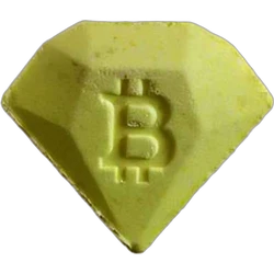 Yellow Bitcoin ecstasy pill (XTC) — MDMA 156mg — Zürich, Switzerland