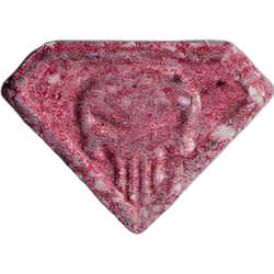 Pink Punisher ecstasy pill (XTC) — MDMA 253mg — Bern, Switzerland