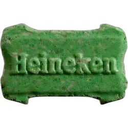 Green Heineken ecstasy pill (XTC) — MDMA 156mg — Zürich, Switzerland