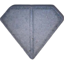 Blue Punisher ecstasy pill (XTC) — MDMA 168mg — Vienna, Austria