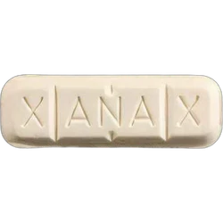 White Xanax pill — Flubromazolam — Zürich, Switzerland