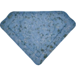 Blue Punisher ecstasy pill (XTC) — MDMA 69mg; Caffeine 18mg; Dimethylpentylon Dipentylon — Vienna, Austria