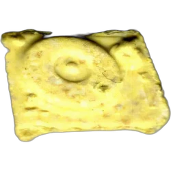 Yellow Tocadiscos ecstasy pill (XTC) — MDMA 106mg — Madrid, Spain
