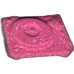 Pink Tocadiscos ecstasy pill (XTC) — MDMA 137mg — Madrid, Spain