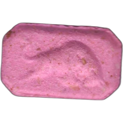 Pink Red Bull ecstasy pill (XTC) — MDMA 75mg — Barcelona, Spain