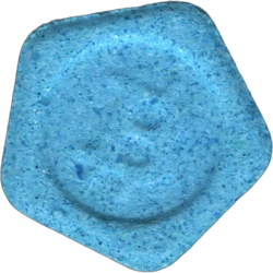 Blue Bitcoin ecstasy pill (XTC) — 5-MeO-MiPT; 2-FMA; 5-MAPB — Barcelona, Spain