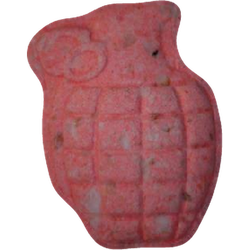Pink Granade ecstasy pill (XTC) — MDMA 226mg — Vienna, Austria