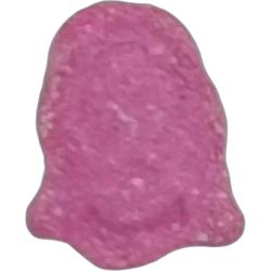 Pink Jesuslovesyou ecstasy pill (XTC) — MDMA 92mg — Madrid, Spain