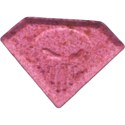Pink Punisher ecstasy pill (XTC) — MDMA 220mg; Synthesis impurity — Barcelona, Spain