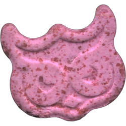 Pink Owl ecstasy pill (XTC) — MDMA 156mg — Barcelona, Spain