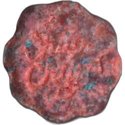 Red Chupa Chups ecstasy pill (XTC) — MDMA 18mg; Caffeine 21mg; Amphetamine 13mg; Paracetamol 3mg — Barcelona, Spain