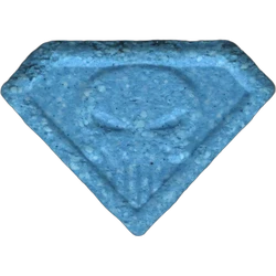 Blue Punisher ecstasy pill (XTC) — Unknown — Granada, Spain