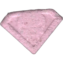 Pink Punisher ecstasy pill (XTC) — MDMA 145mg — Barcelona, Spain