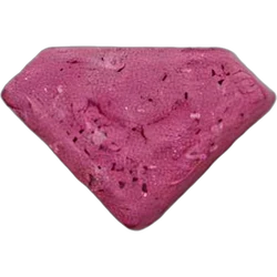 Pink Punisher ecstasy pill (XTC) — MDMA 114mg — Madrid, Spain