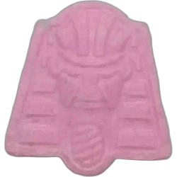 Pink Pharaoh ecstasy pill (XTC) — MDMA 151mg; Caffeine 54mg — Madrid, Spain