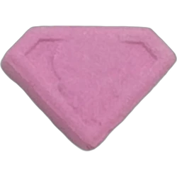 Pink Punisher ecstasy pill (XTC) — MDMA 75mg — Zaragoza, Spain