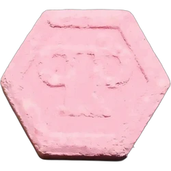 Pink Philipp Plein ecstasy pill (XTC) — MDMA — Granada, Spain