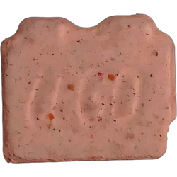 Pink Lego ecstasy pill (XTC) — MDMA 76mg — Valencia, Spain