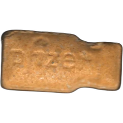 Orange Vaccine Pfizer ecstasy pill (XTC) — MDMA 188mg — Barcelona, Spain