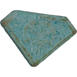 Blue Punisher ecstasy pill (XTC) — MDMA 160mg — Berlin, Germany