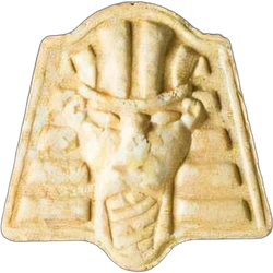 Yellow Pharaoh ecstasy pill (XTC) — MDMA 121mg — Bern, Switzerland
