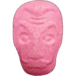 Pink La Casa de Papel ecstasy pill (XTC) — MDMA — Jaén, Spain