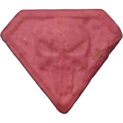 Pink Punisher ecstasy pill (XTC) — MDMA — Jaén, Spain