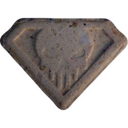 White Punisher ecstasy pill (XTC) — MDMA 171mg — Vienna, Austria